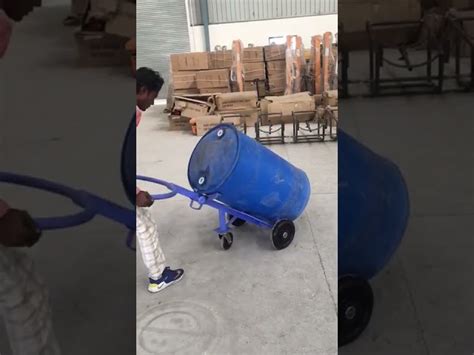 Drum Equipment - Four Wheel Drum Trolley Manufacturer from Ahmedabad