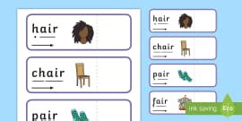 Phase 3 'ear' Read and Reveal Activity