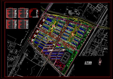 碧桂园小区整套cad平面设计施工图纸_住宅小区_土木在线