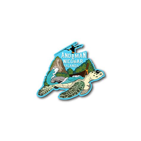 Andaman & Nicobar Islands Sticker | Exploring India– RAW