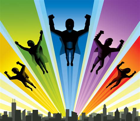 Community manager, Superhero backdrop, Superhero