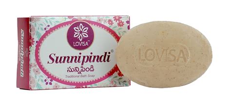 Buy Sunnipindi Lovisa - Natural, Traditional & Glowing Skin Bath Soap ...