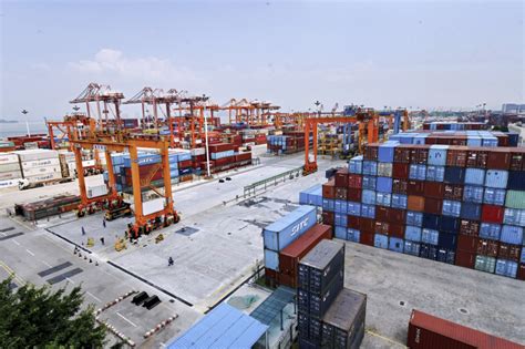 Photos Chine : transformation intelligente au port de Xiamen — Chine ...