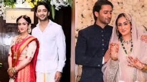 Shaheer Sheikh shares unseen wedding pictures with wife Ruchikaa Kapoor ...