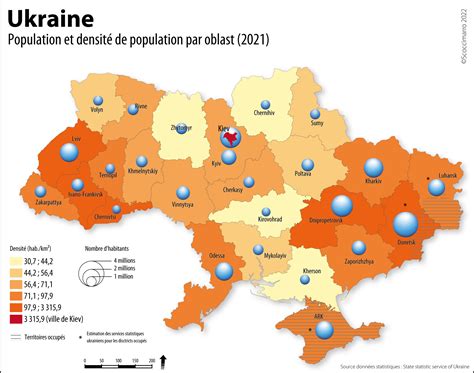 Ukraine Population Density