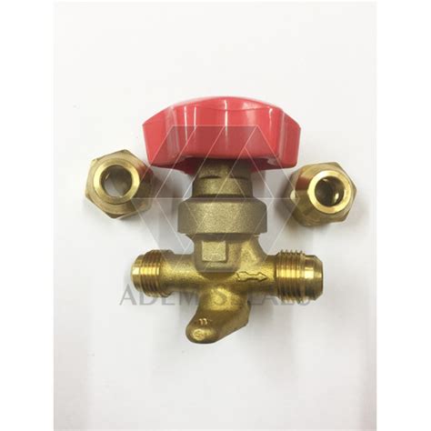 Jual Hengsen Hand Valve Refrigerant 1/2" | Stop Kran Refrigerant 1/2 ...