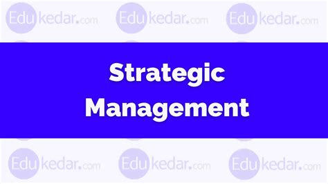 Image result for Strategic Management Explained