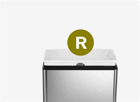 Simplehuman 10L Slim Open Can