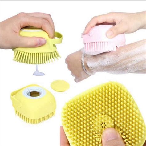 Soft Silicone Bath Massage Brush – Gentle Exfoliating & Body Scrubber ...