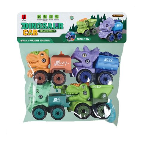 Educational Vehicle DIY Smart Disassembly Dinosaur Shape Car Toys for Boys and Girls - DIY Toys ...