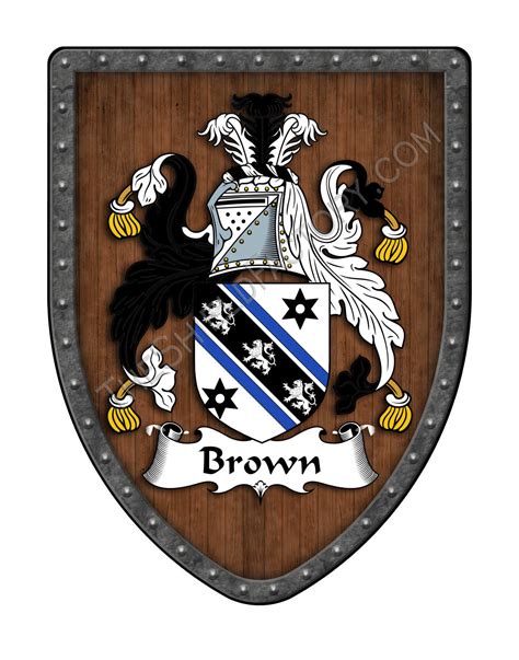 Brown Coat Of Arms