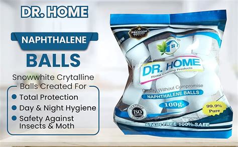 DR. HOME Naphthalene Balls I 100% Safe I Stain-Free Anti-Insect I ...