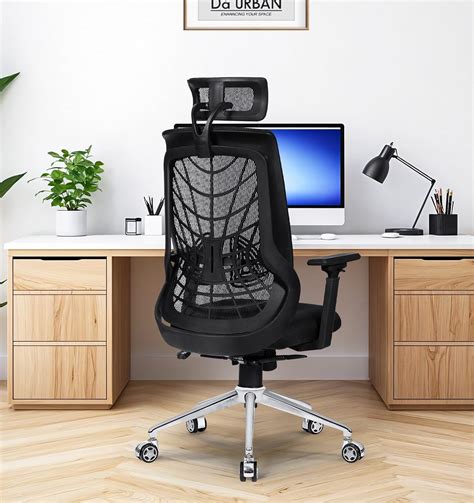 Da URBAN® Spectrum Pro High Back Mesh Ergonomic Office Chair with 3 ...