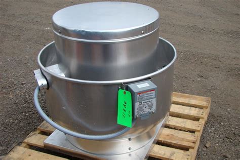 Greenheck 1/3 HP Belt Driven Roof Mounted Exhaust Fan CUBE-161HP-3-X | eBay