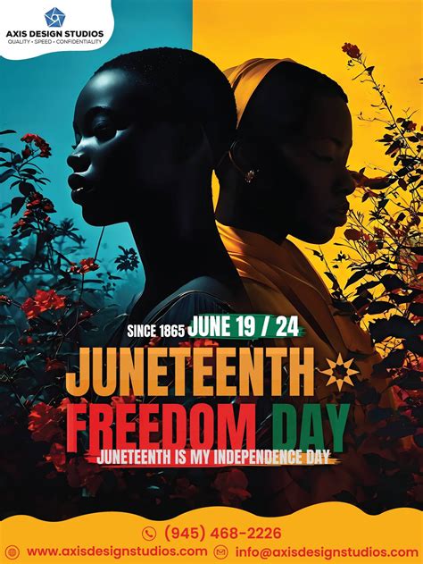 Axis Design Studios LLC on Instagram: "Today we celebrate Juneteenth! 🎉 On this day in 1865, the ...