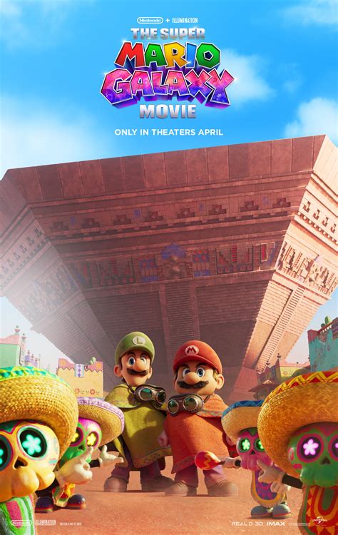 The Latest Super Mario Galaxy Movie Poster Has Big Super Mario Odyssey ...