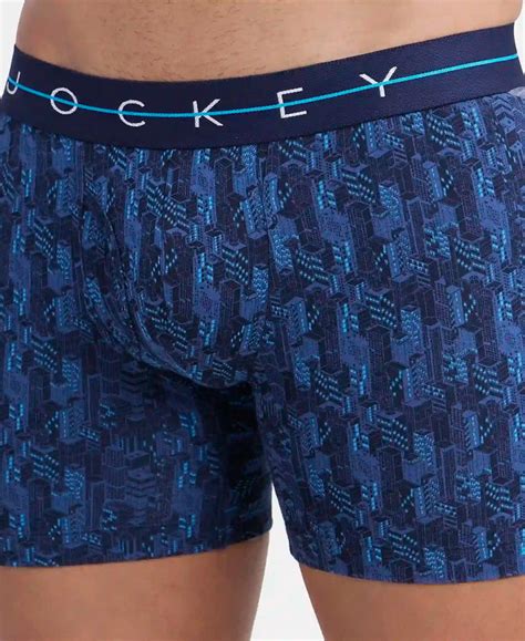 Buy Super Combed Cotton Elastane Printed Boxer Brief with Ultrasoft ...
