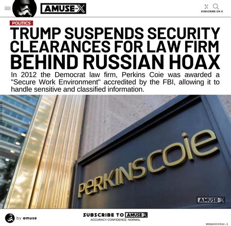 Trump Targets Perkins Coie, Linked to Soros and Steele Dossier, Over ...