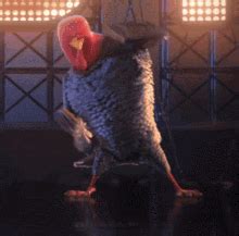 Funny Thanksgiving Turkey Dancing Animation GIF | GIFDB.com