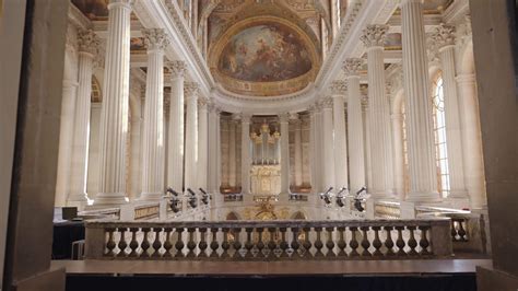 Versailles, France - March 19, 2024 - The interior and details of the ...