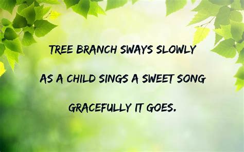 Haiku Poems About Trees