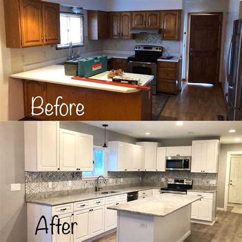 Small kitchen remodel before and after – Artofit