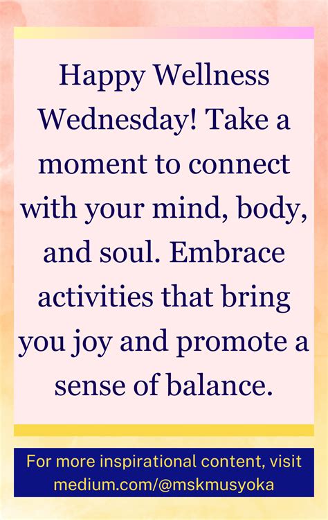 Wellness Wednesday Quotes
