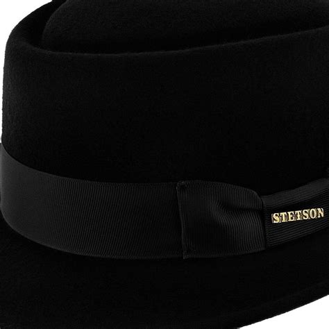 Cranston Stetson Wool Felt Porkpie Hat