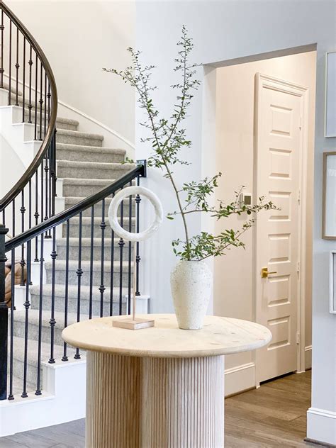 easy entryway table — modern fluted entryway table build | NEVER SKIP ...