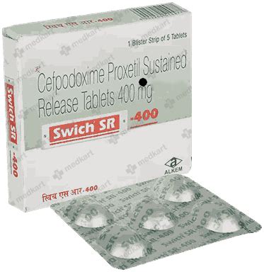 SWICH SR 400MG TABLET 5'S, Price, Composition & Generic Alternatives ...