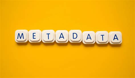 Metadata Editor 的图像结果