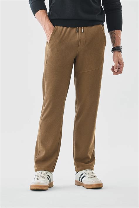 Buy Men's Brown Mid Rise Regular Fit Track Pants Online | Snitch – SNITCH