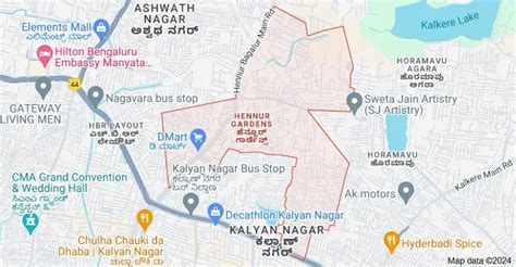 Hennur Gardens, Bangalore - Map, Pincode, Property Rates, Photos ...