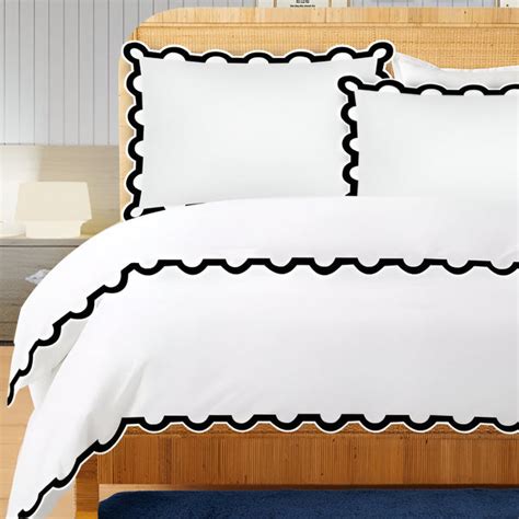 400TC U Shape Applique Embroidery Cotton Duvet Cover Set