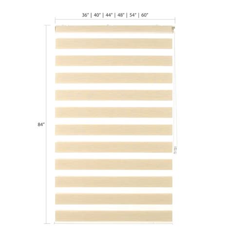 Buy DECO WINDOW Beige Zebra Roller Blind - 36x84" from Deco Window at ...