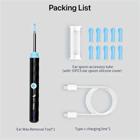 Dr. Vaku ® Earocam Earwax Removal Tool with 1080p Wireless Camera ...