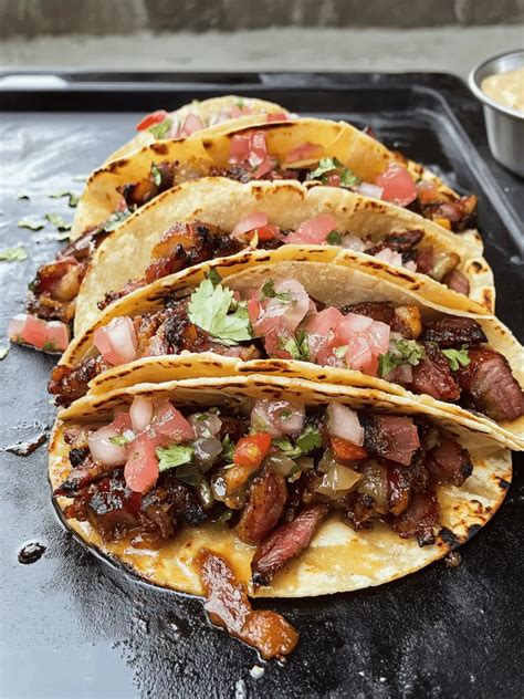 Ultimate Crispy Pork Belly Tacos with Delicious Avocado Lime Crema