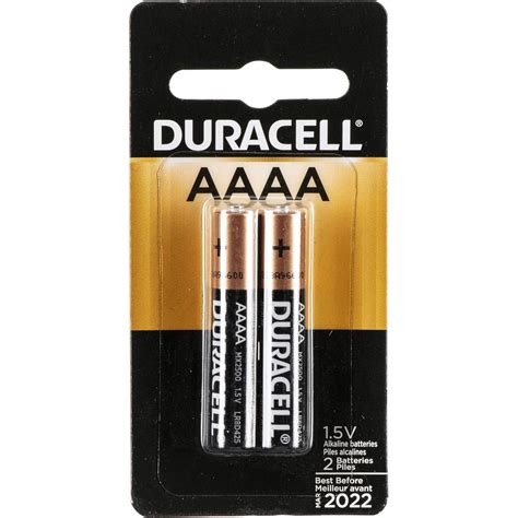 Duracell Alkaline AAAA Batteries, 2 Count, 1.5V, LR8D425E96, Best ...