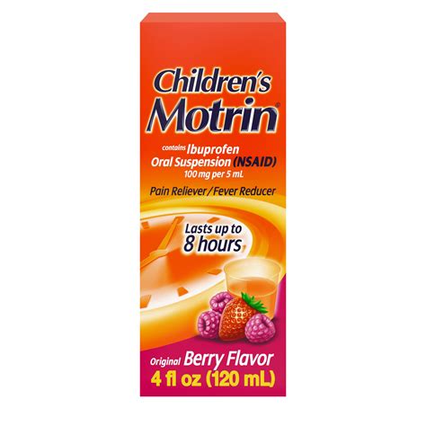 Snapklik.com : Motrin Childrens Pain Reliever And Fever Reducer