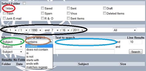 Mail Search