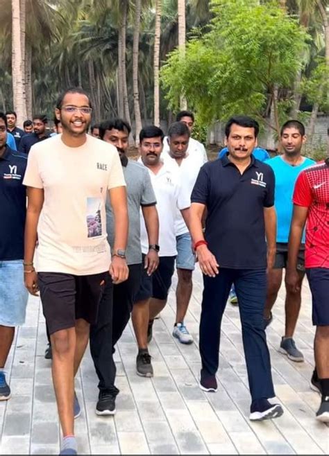 கரூரில் 'Walk Karur Walk' திட்டத்தை தொடங்கி வைத்து நடைப்பயிற்சி ...