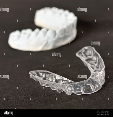 teeth grinding, mouth splint Stock Photo - Alamy