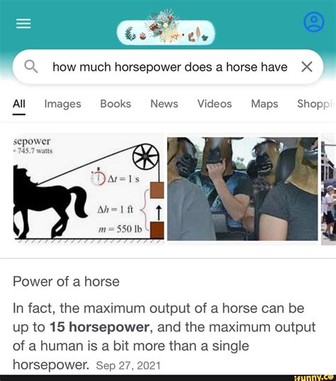 Q how much horsepower does horse have XX All Images Books News Videos ...