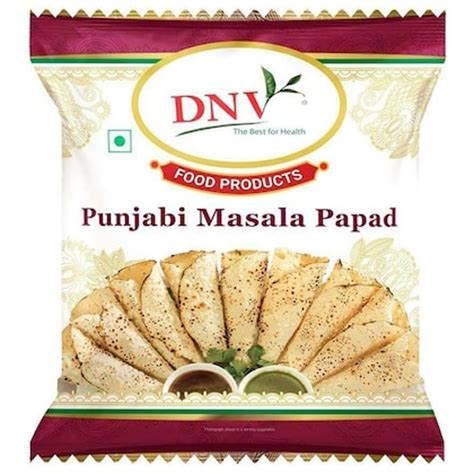 DNV Punjabi Masala Papad, 180 grams : Amazon.in: Grocery & Gourmet Foods