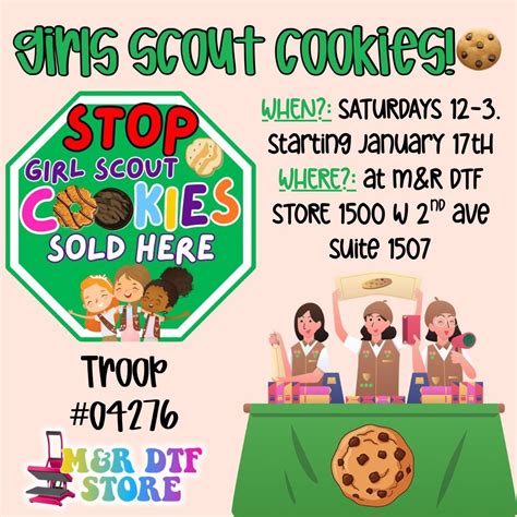 Girls scout cookie sales., 1500 B w 2nd Ave, Corsicana, TX, 31 January ...