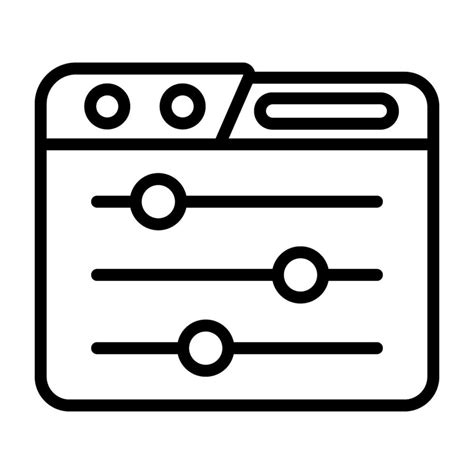 Control Panel Vector Icon 的图像结果