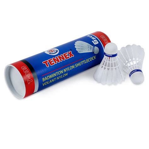 Badminton Nylon Shuttlecock (Pack of 6) - Volant – Tennex