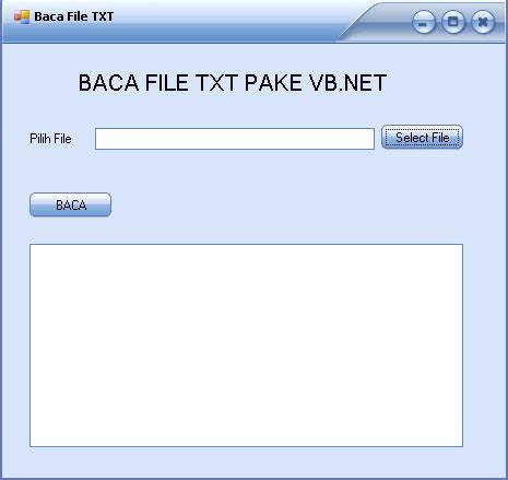 Image result for VB.NET Making a Txt File
