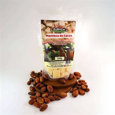 MANTECA DE CACAO ZURYCH - Productos alimenticios "Don Memo"