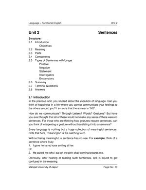 Unit 10-Vocabulary Usage - Unit 10 Vocabulary Usage Structure: 10 ...